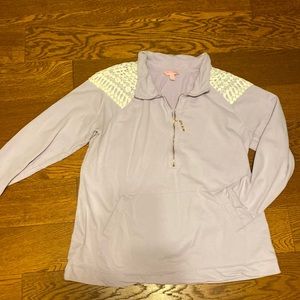 Lilly Pulitzer half-zip pop over